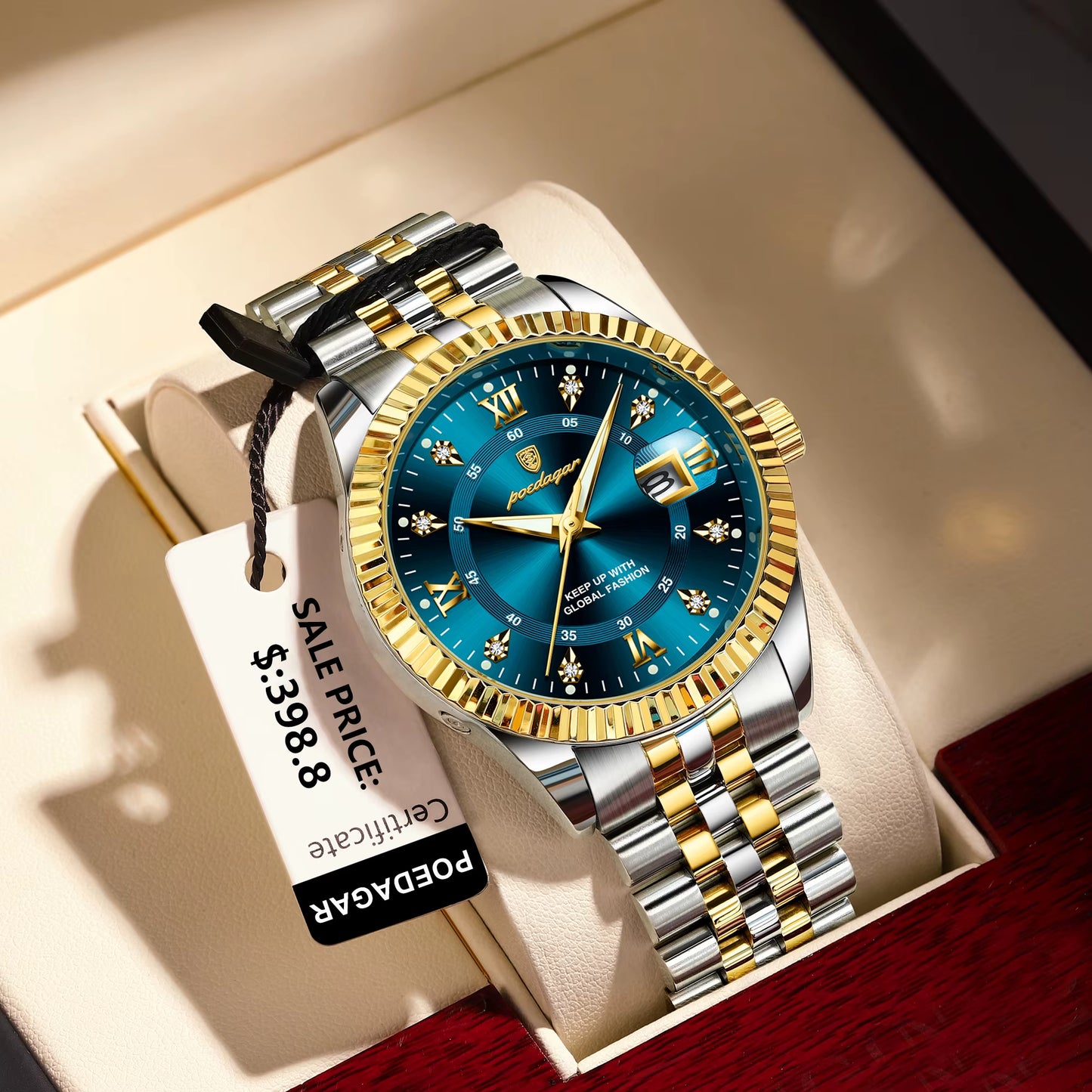 Luxury Brand Man Wristwatch Waterproof Luminous Date Men Watch Stainless Steel High Quality Sports Men'S Quartz Watches