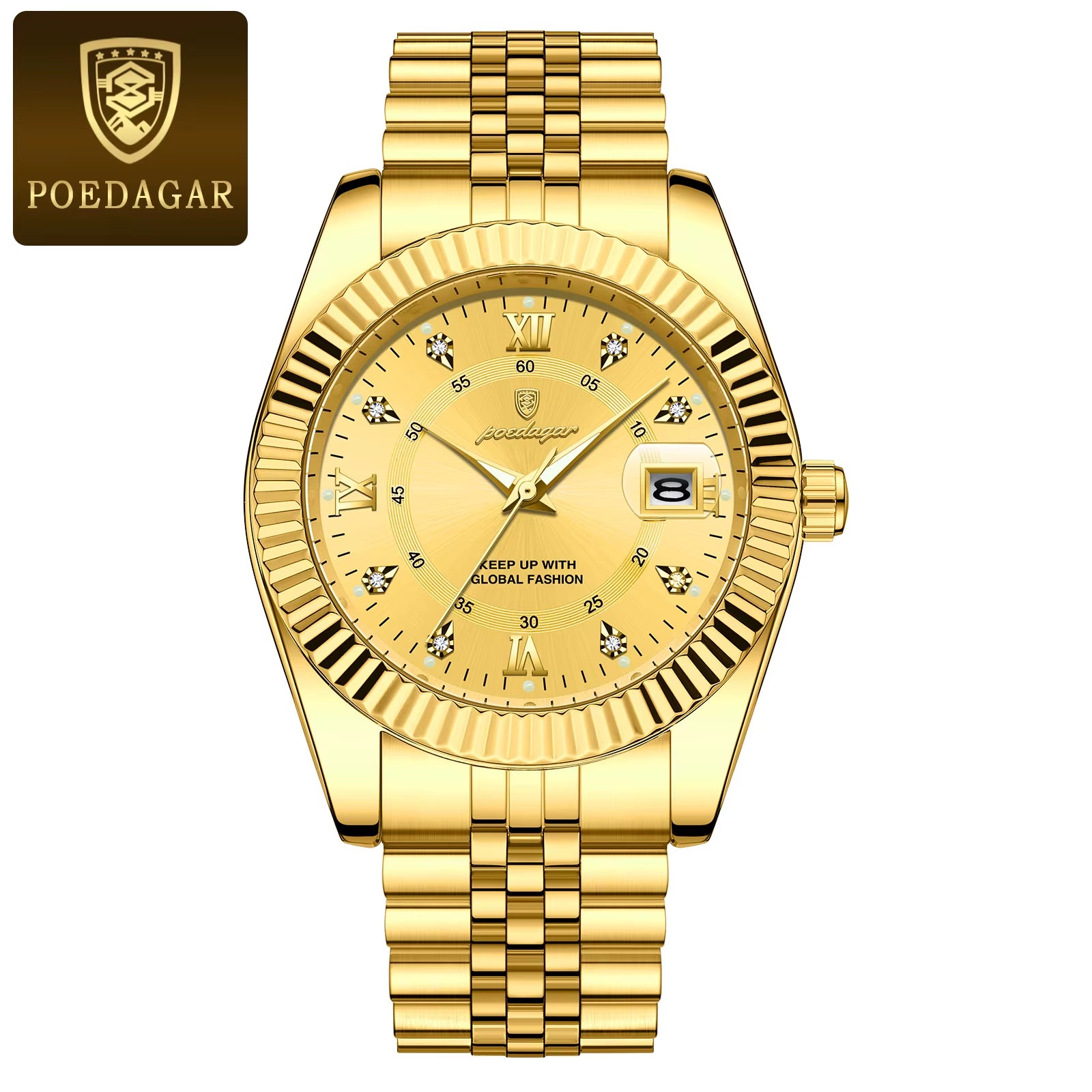 Luxury Brand Man Wristwatch Waterproof Luminous Date Men Watch Stainless Steel High Quality Sports Men'S Quartz Watches